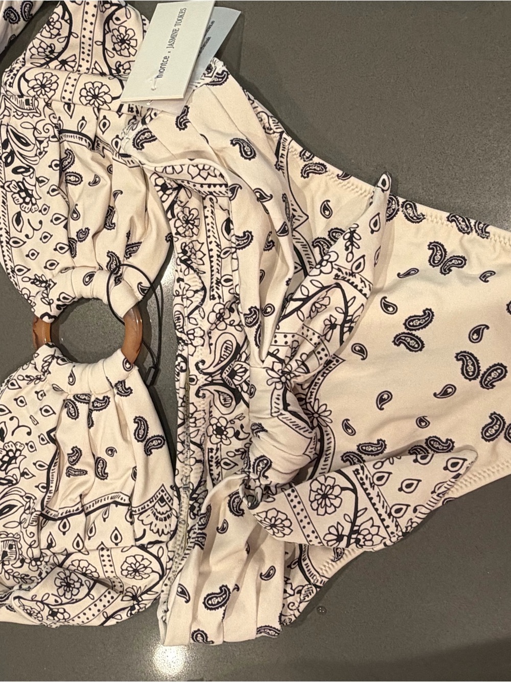 Montce Ivy Bandana Tori Ties Bandeau Bikini Set